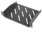 Lanberg Raft Fix Lanberg AK-1012-B pentru Rack 10inch, Black (AK-1012-B) - flax
