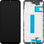 MP Piese si componente Display cu Touchscreen MP compatibil cu Samsung Galaxy A25 A256, cu Rama, Versiune OLED, Negru (dis/mp/co/sga256/cu/ve/ne) - pcone