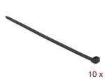 Delock Kábelkötegelő 1220 x 9 mm (H x Sz), 10 darab fekete (19742)