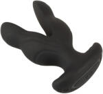 Anos - vibrator anal dublu - silicon negru (54030300000) Vibrator