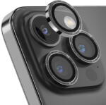 DEVIA Folie Sticla Camera Peak Series Diamond iPhone 15 Pro / 15 Pro Max pachet de 3 buc Argintiu (DFSCPSDIXVPMA) - pcone