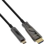 InLine Cablu activ optic AOC USB type C la HDMI 4K60Hz T-T 50m, InLine IL64250A (IL64250A)