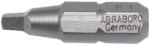 ABRABORO Supra Bit 2X25 mm Square (060802520010)