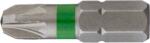 ABRABORO Power Bit Színes Gyűrűvel Pz0X25 mm 2 Pcs Pack (061802100010)