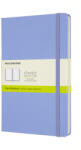 Moleskine Notesz QP062B42 kemény, HORTENZIA KÉK (L) sima (7490136013)