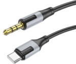 BOROFONE Bl19 Creator Aux (usb Type-c/jack) Kábel 1 Méter (dac) Fekete