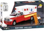COBI RAM 3500 Ambulanță, 1: 35, 311 p, 1 f (CBCOBI-24609)