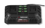 PARKSIDE PARKSIDE® 20V 2 x 4, 5A gyári akkutöltő X20V Team, PDSLG 20 B1, dupla akkumulátor töltő