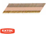 Extol Premium 8862606 sima szeg pneumatikus szegbelövőhöz 3.05x50 mm, 34 fok, 480 db (horganyzott) (D típus) (8862606)