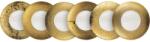 LE COQ PORCELAINE LE COQ Deras Farfurie plată, set de 6 bucăți, ø: 295 mm, aurie