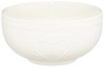 Ambition Bol 13cm, model inima, Galactic White (43642) Castron