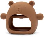 NEW BABY Ceară din siliciu pentru mână, ursuleț New Baby, culoare caramelă