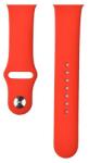 DEVIA DELUXE SPORT pótszíj (egyedi méret, kicsi, szilikon, állítható) PIROS Apple Watch Series 5 40mm, Watch Series 4 40mm, Watch Series 3 38mm (GP-165920)