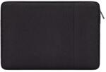 DEVIA JUSTYLE tok fekvő, textil LAPTOP/NOTEBOOK/TABLET (univerzális, vízálló, 13, 3" méret) FEKETE (ST348440)