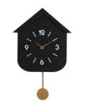 Bizzotto Ceas perete cu pendul negru 24x5.5x37.5 cm (0182410)