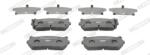 FERODO set placute frana, frana disc FERODO PREMIER ECO FRICTION FDB1569 (FDB1569)