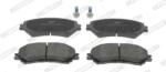 FERODO set placute frana, frana disc FERODO PREMIER ECO FRICTION FDB4869 (FDB4869)