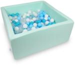  Négyzet alakú labdamedence menta