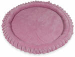  Fészek játszószőnyeg 120 cm - velvet rózsaszín (F-012)