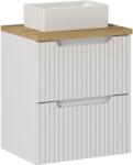 Comad Készlet szekrény Comad Nova White NOVA WHITE 82-50-2S, mosdótál Comad Gaja UN-GAJA35-SW 78570A(35), NOVA OAK A 89-50