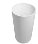 Marmite Lavoar freestanding Marmite Doha rotund 43.5 cm alb mat (630418051033)