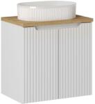 Comad Készlet szekrény Comad Nova White NOVA WHITE 82-60-2D, mosdótál Comad Beyond 5 BEYOND 5 WHITE ( E-6564 ), NOVA OAK A 89-60