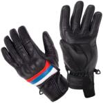 W-TEC Nyári bőr motoros kesztyű W-TEC Laudero L fekete (27952-L-2)