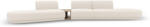 Micadoni Canapea modulara Miley cu tapiterie boucle si colt pe partea stanga, bej (MIC_SET4L_67_F1_MILEY1) Canapea