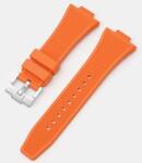  Curea silicon portocalie pentru Tissot PRX de 40mm diametru