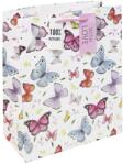 Eurowrap ajándéktasak (26, 5x33x14 cm) színes pillangós (5) (34936-2C)