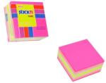 Hopax Cub notes autoadeziv 51 x 51 mm, 250 file, Stick"n - neon/pastel asortate (HO-21533) - officeclass