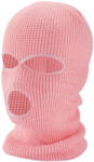 Balaclava - kötött szopó maszk 3 nyílással (pink) (11000001438778)