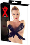 Late X LATEX - hosszú, unisex kesztyű (fekete) (29001491041)
