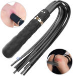 Sex HD Bloody Mary - akkus, vízálló vibrátor és ostor (fekete) (6970165158837) - bujaalmok