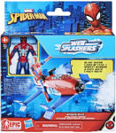 Spider-Man Spiderman Set Vehicul Hydro Jet Si Figurina Spider Man 10cm (F8845_F8967) - roua Figurina