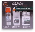 L'Oréal Travel Set L'Oreal Paris: Men Expert, Alcohol-Free, Hydrating and Regenerating, Day & Night, Cream, For Face, 50 ml + Men Expert, Alcohol-Free, Anti-Sweat, Deodorant Roll-On, Pentru Barbati, 50 ml + M