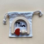 Minmimcph Jucarie din lemn dentitie - Timid (TH3)