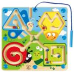 Hape Jucarie din lemn - Labirint magnetic insecte (E1709B)