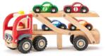 Woodyland Jucarie din lemn - Camion cu masini de curse (90790)
