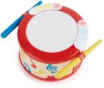 Hape Jucarie din lemn - Toba cu lumini (E0620A) - ookee Instrument muzical de jucarie