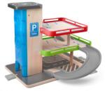 Woodyland Jucarie din lemn - Garaj cu lift si accesorii (91847)