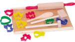 Woodyland Jucarie din lemn - Accesorii de bucatarie cu forme de biscuiti (90193) - ookee