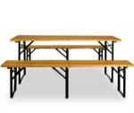 Casaria® Sörpad garnitúra 220 cm - összecsukható (991552)