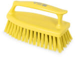 IGEAX élelmiszeripari tisztítókefe, függőleges markolattal, Sárga, 0, 5mm közepes sörtével (1090YM) - alphadenthigienia
