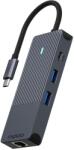 Rapoo UCM-2004 csatlakozókártya/illesztő HDMI, RJ-45, USB 3.2 Gen 1 (3.1 Gen 1), USB C-típus (11412)