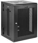 StarTech StarTech. com RK1520WALHM állvány 15U Falra szerelhető állvány Fekete (RK1520WALHM)