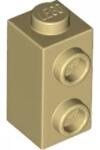 LEGO® 32952c2 - LEGO világos krémszínű (tan) kocka 1 x 1 x 1 2/3 méretű 1 oldalán 2 bütyökkel (32952c2)