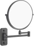 Stella kozmetikai tükör 26x32 cm kerek fekete 22.01230-B (2201230B)