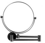 Stella kozmetikai tükör 28x27 cm kerek fekete 22.01130-B (2201130B)