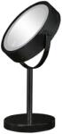 Kleine Wolke LED Mirror kozmetikai tükör 17.5x29.5 cm kerek világítással fekete 5887926886 (5887926886)